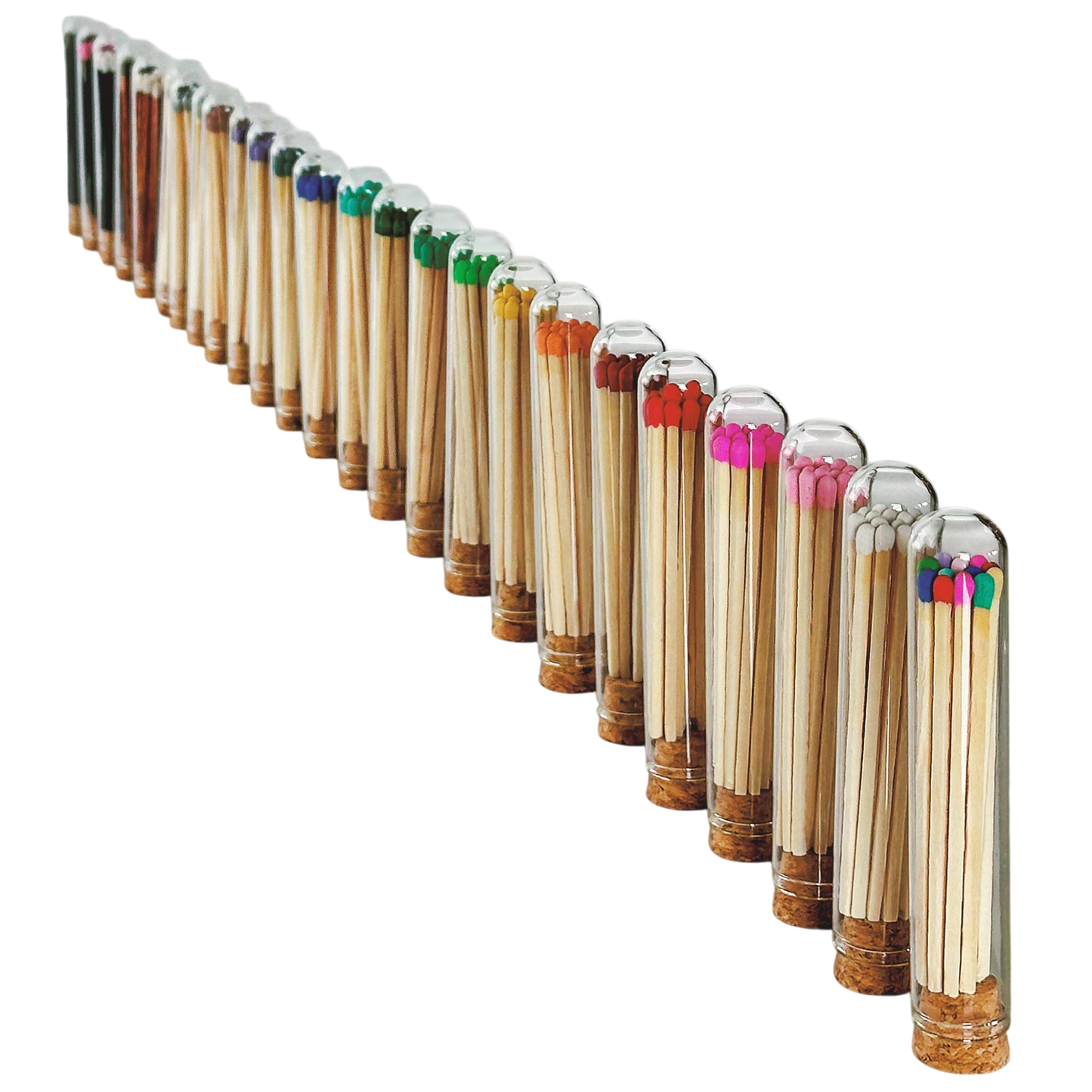 4-Inch Premium Colored Safety Matches