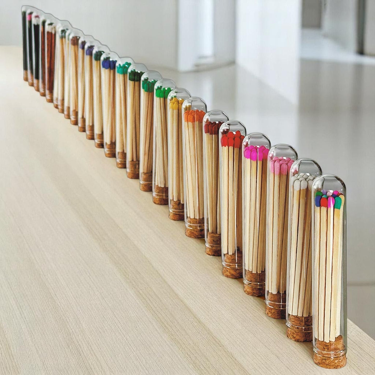 4-Inch Premium Colored Safety Matches