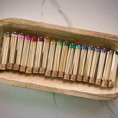 4-Inch Premium Colored Safety Matches