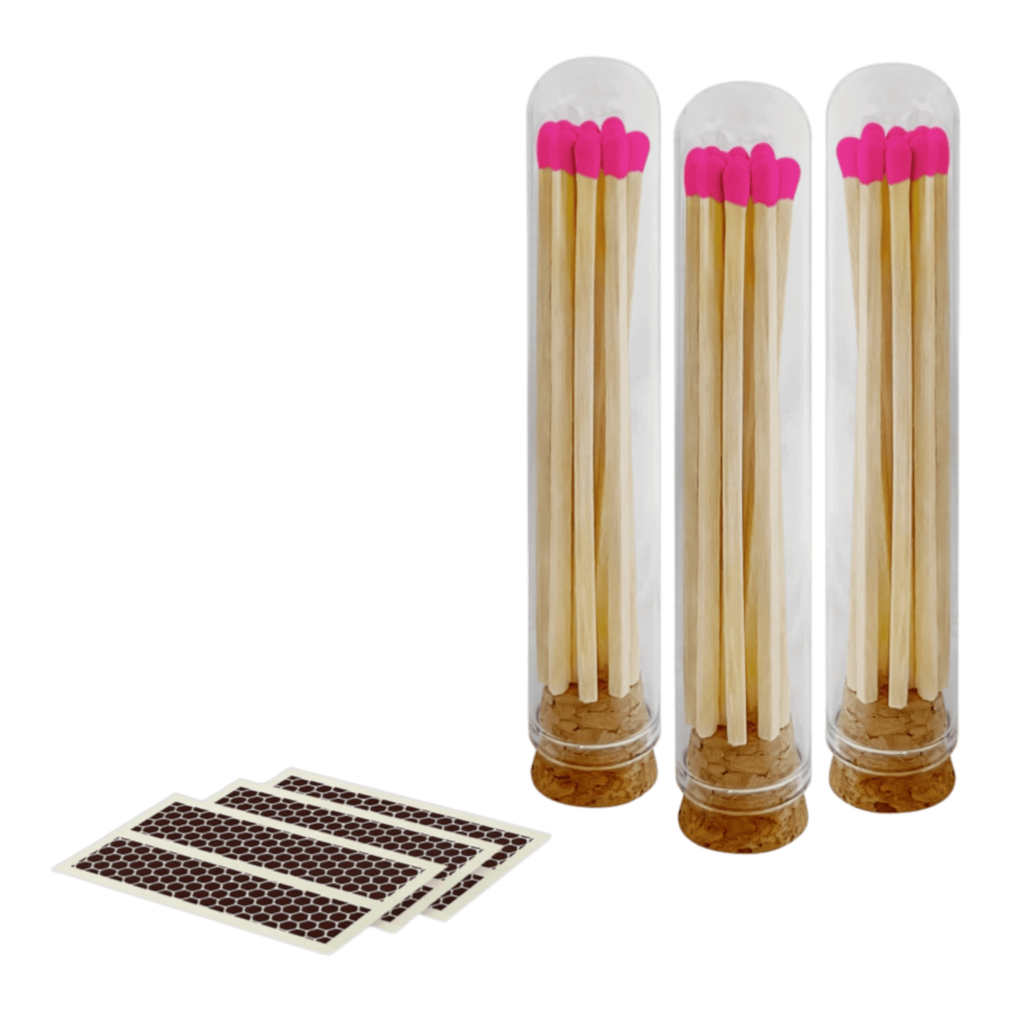 4 - Inch Premium Colored Safety Matches - LaMoon Candle