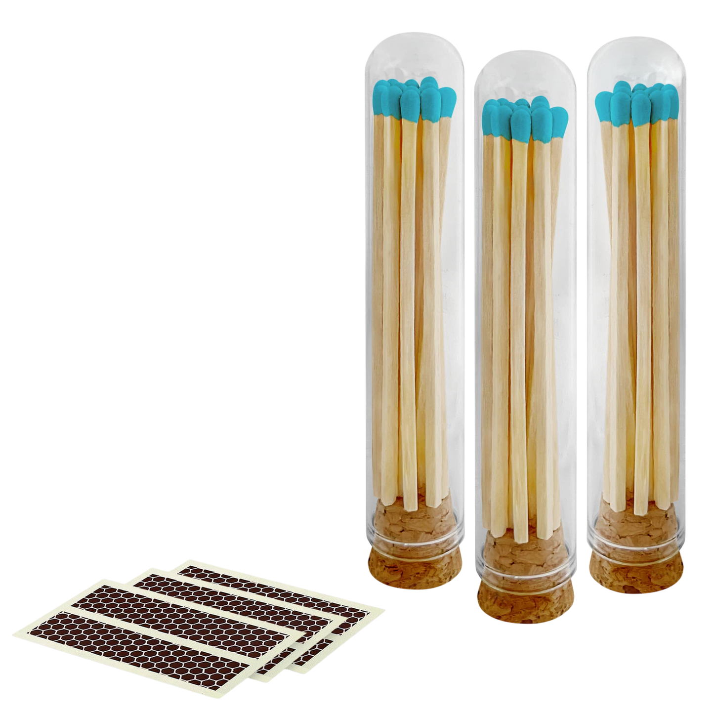 4-Inch Premium Colored Safety Matches