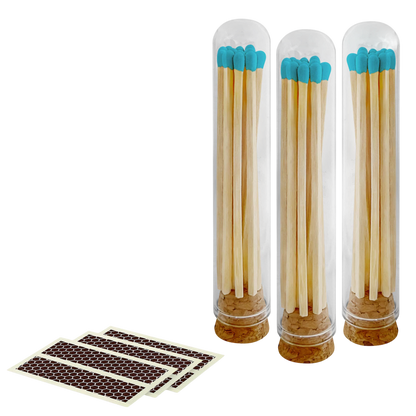 4-Inch Premium Colored Safety Matches