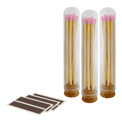 4 - Inch Premium Colored Safety Matches - LaMoon Candle