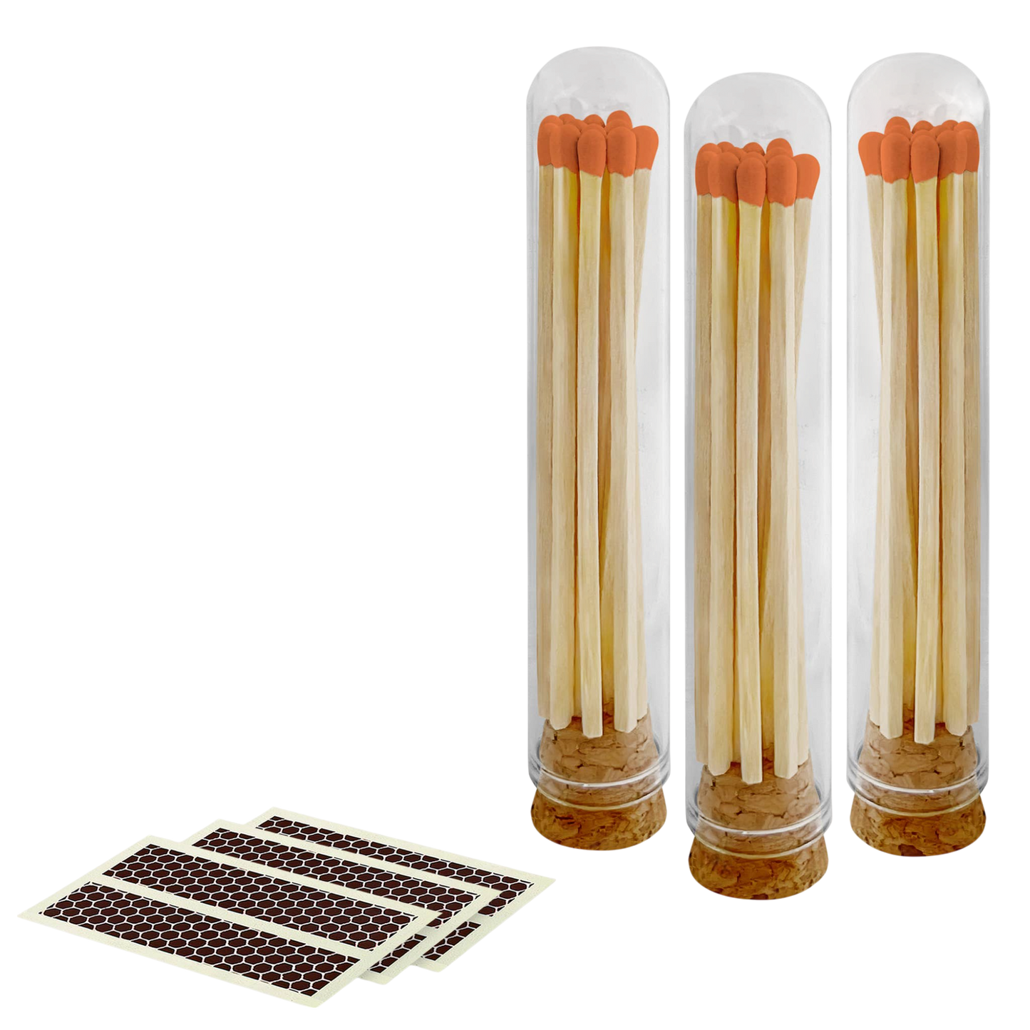 4-Inch Premium Colored Safety Matches