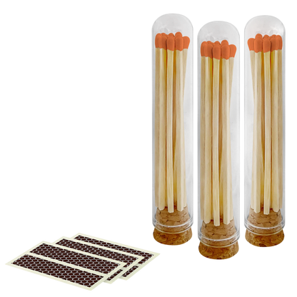 4-Inch Premium Colored Safety Matches