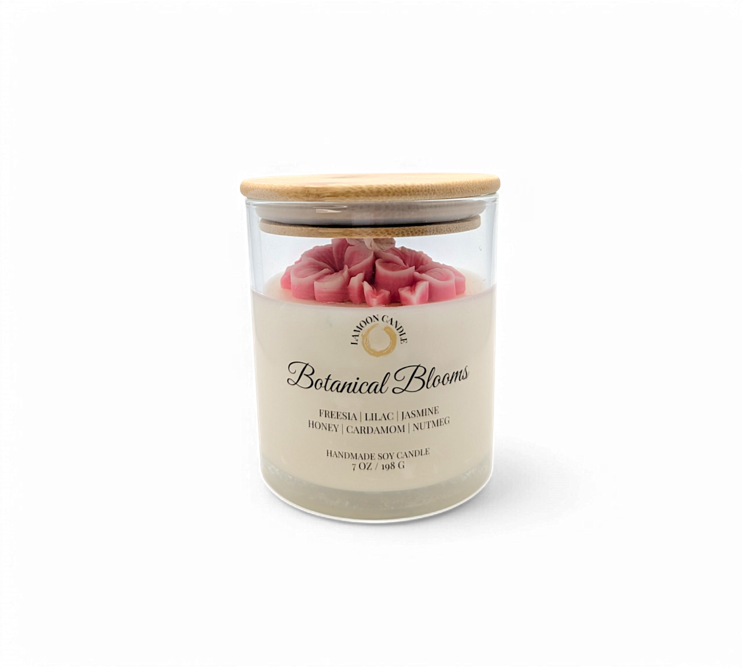 Botanical Blooms - Medium Floral Soy Wax Candle