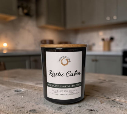Rustic Cabin - Vintage Green Tumbler Soy Wax Candle - LaMoon Candle