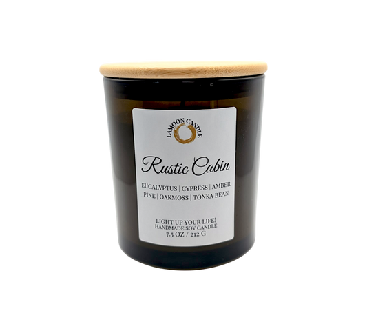 Rustic Cabin - Vintage Green Tumbler Soy Wax Candle