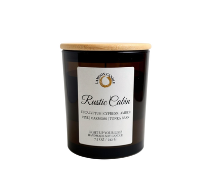Rustic Cabin - Vintage Green Tumbler Soy Wax Candle