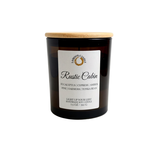 Rustic Cabin - Vintage Green Tumbler Soy Wax Candle