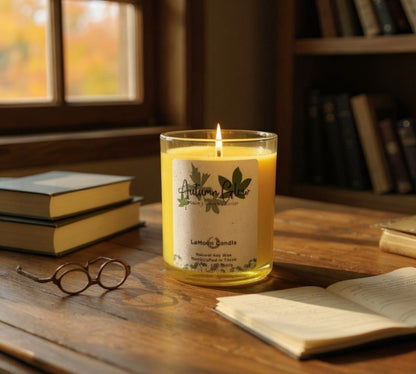 Autumn Glow - Large Soy Wax Candle - LaMoon Candle