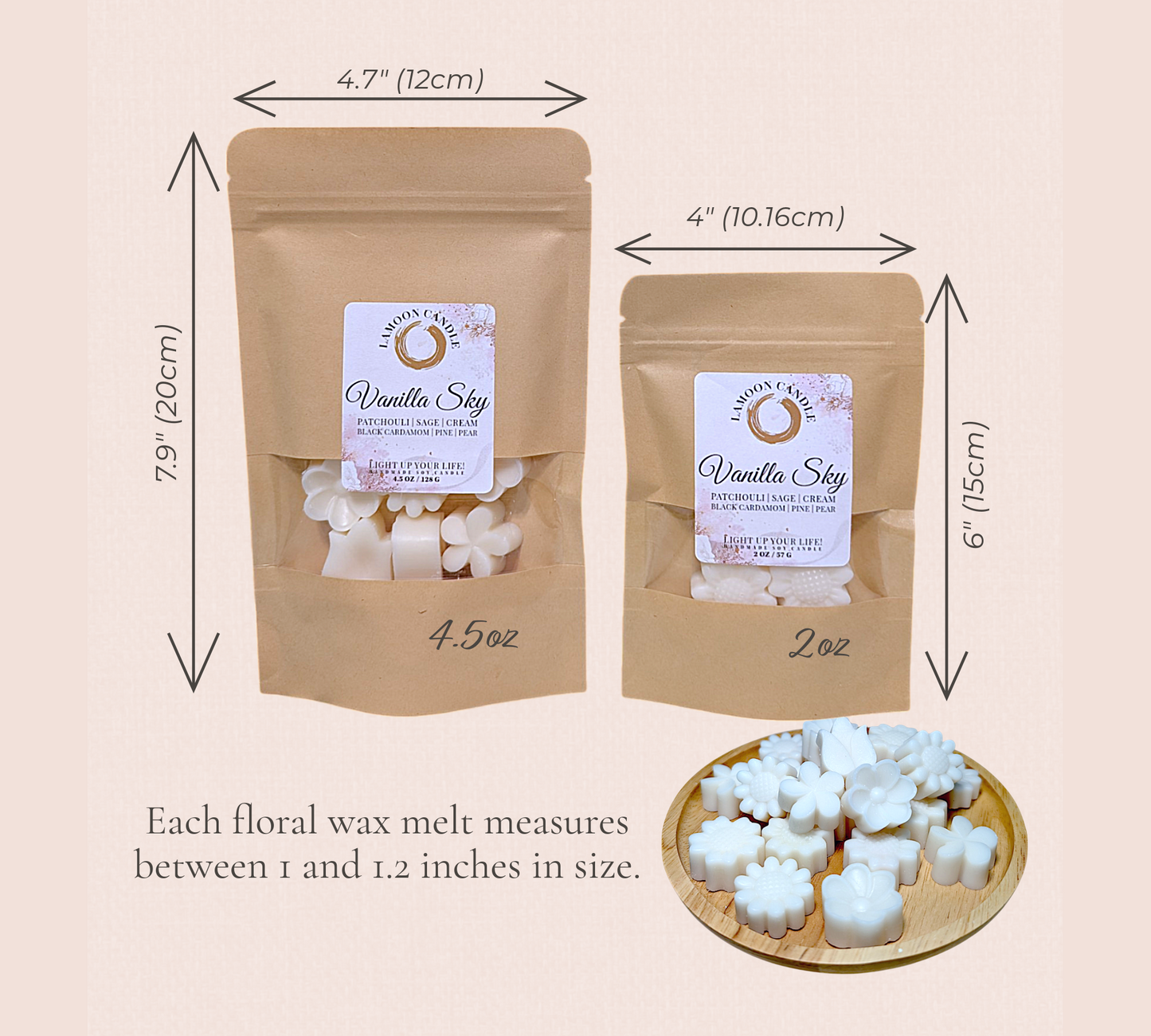 Vanilla Sky - Floral Wax Melts