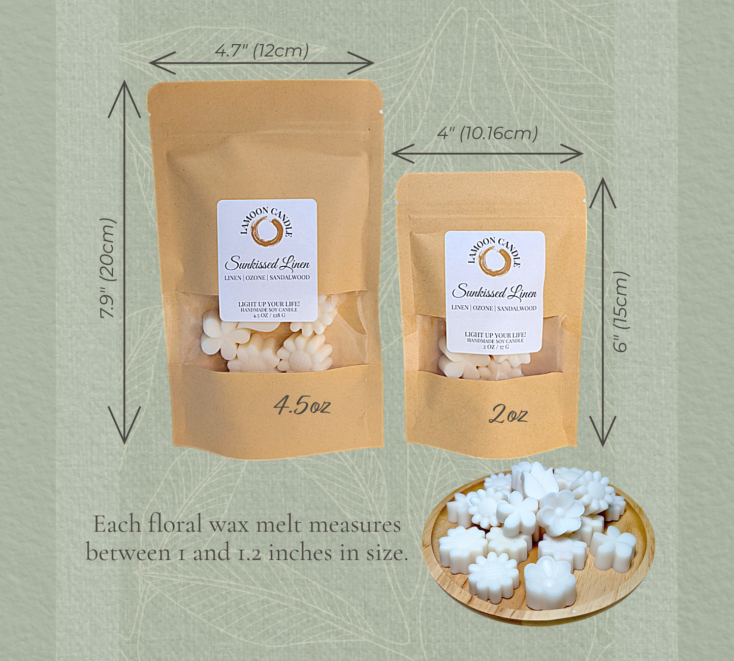 Sunkissed Linen - Floral Wax Melts