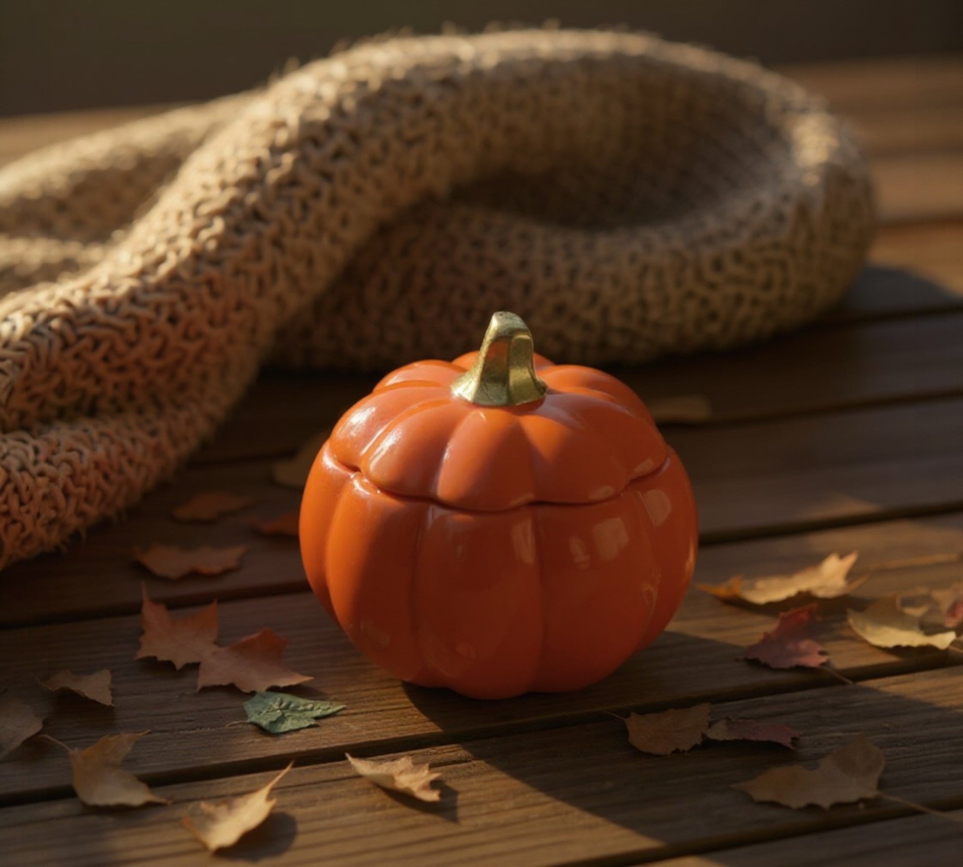 Pumpkin Souffle' - Pumpkin Soy Wax Candle - LaMoon Candle