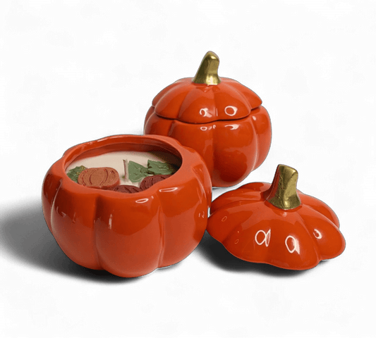 Pumpkin Souffle' - Pumpkin Soy Wax Candle - LaMoon Candle