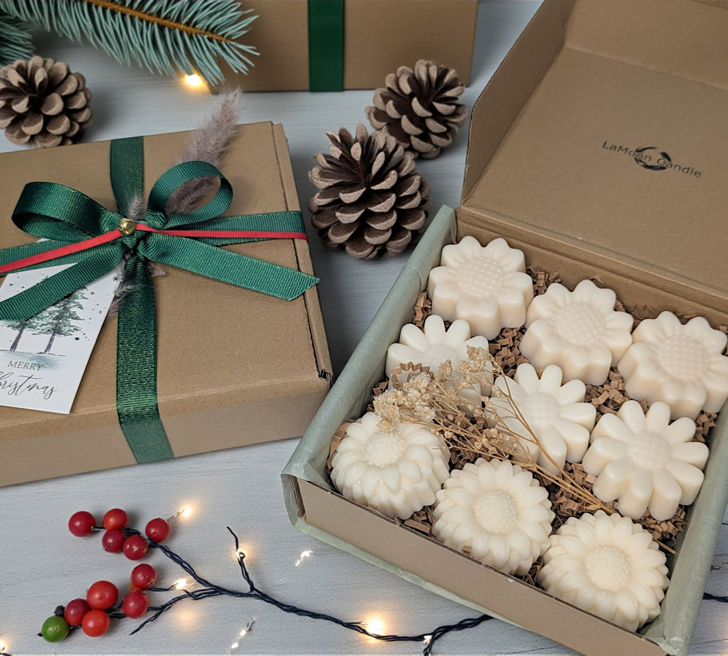 LaMoon Scent Discovery Kit - 9 flower shaped wax melts - LaMoon Candle