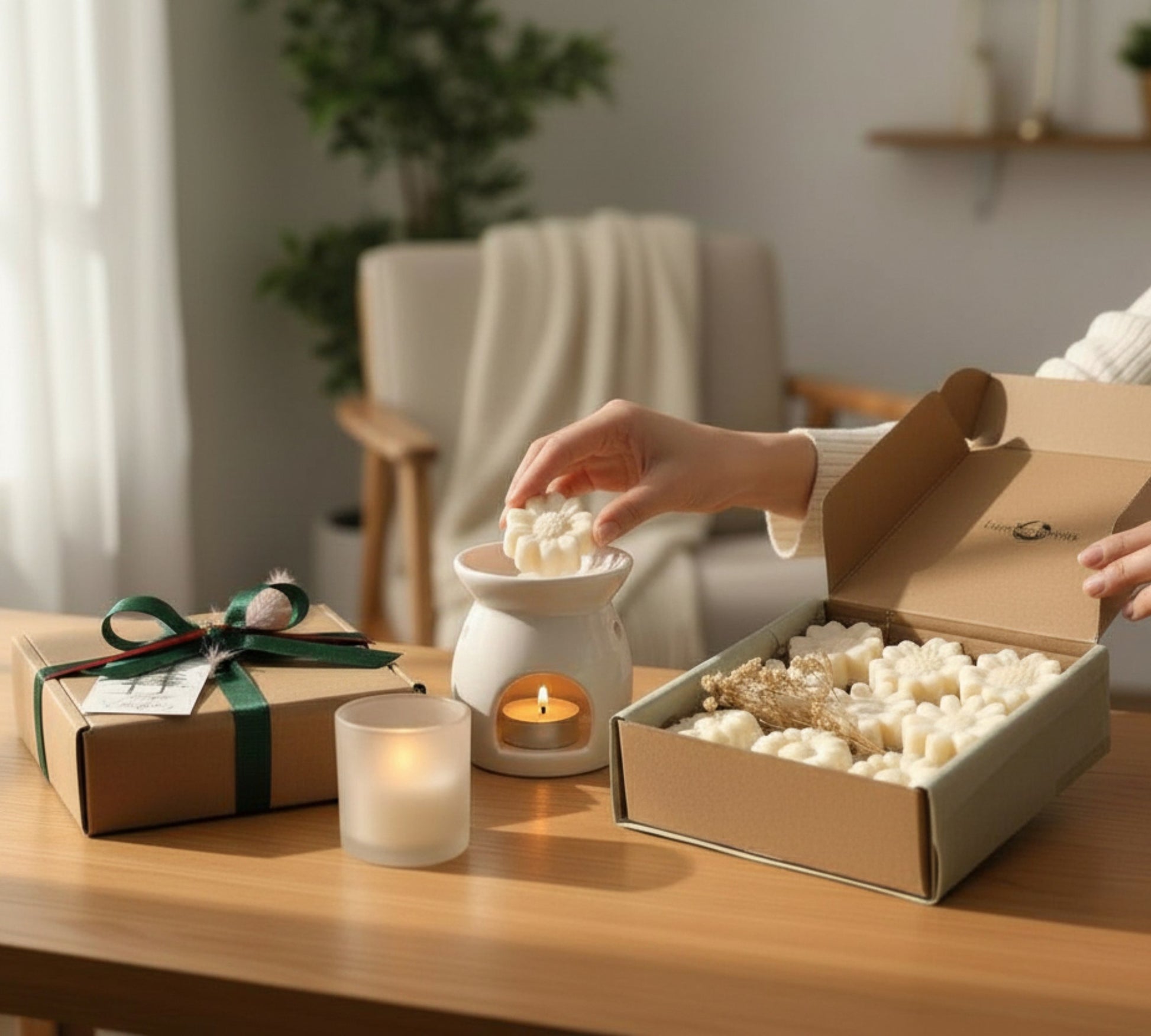 LaMoon Scent Discovery Kit - 9 flower shaped wax melts - LaMoon Candle