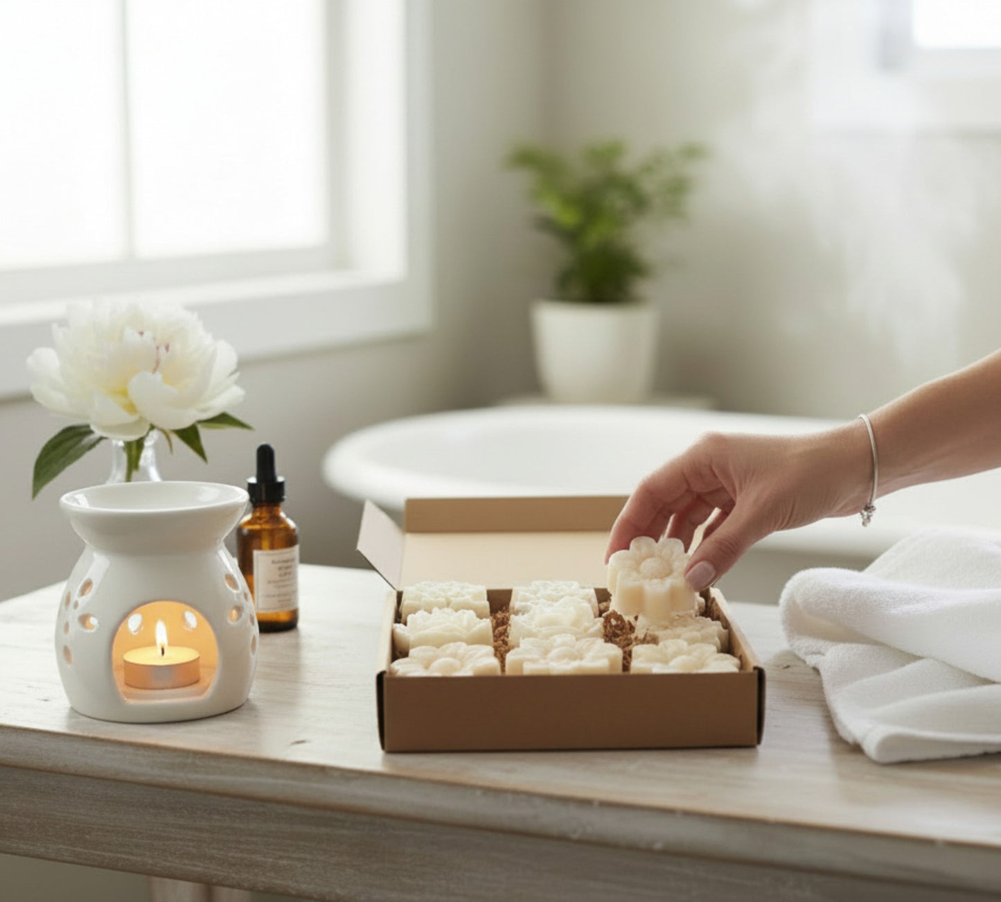 LaMoon Scent Discovery Kit - 9 flower shaped wax melts - LaMoon Candle