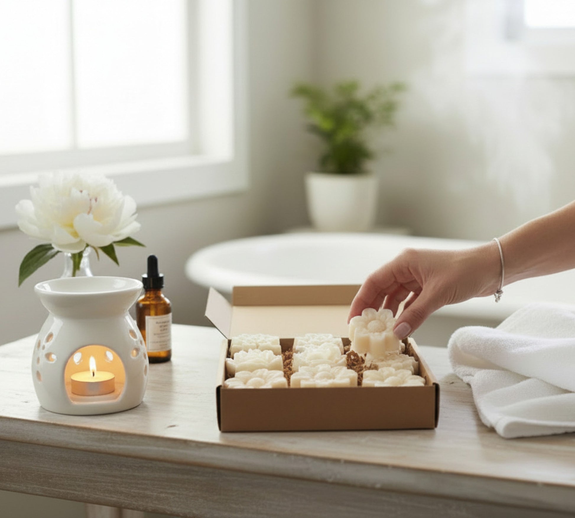 LaMoon Scent Discovery Kit - 9 flower shaped wax melts - LaMoon Candle