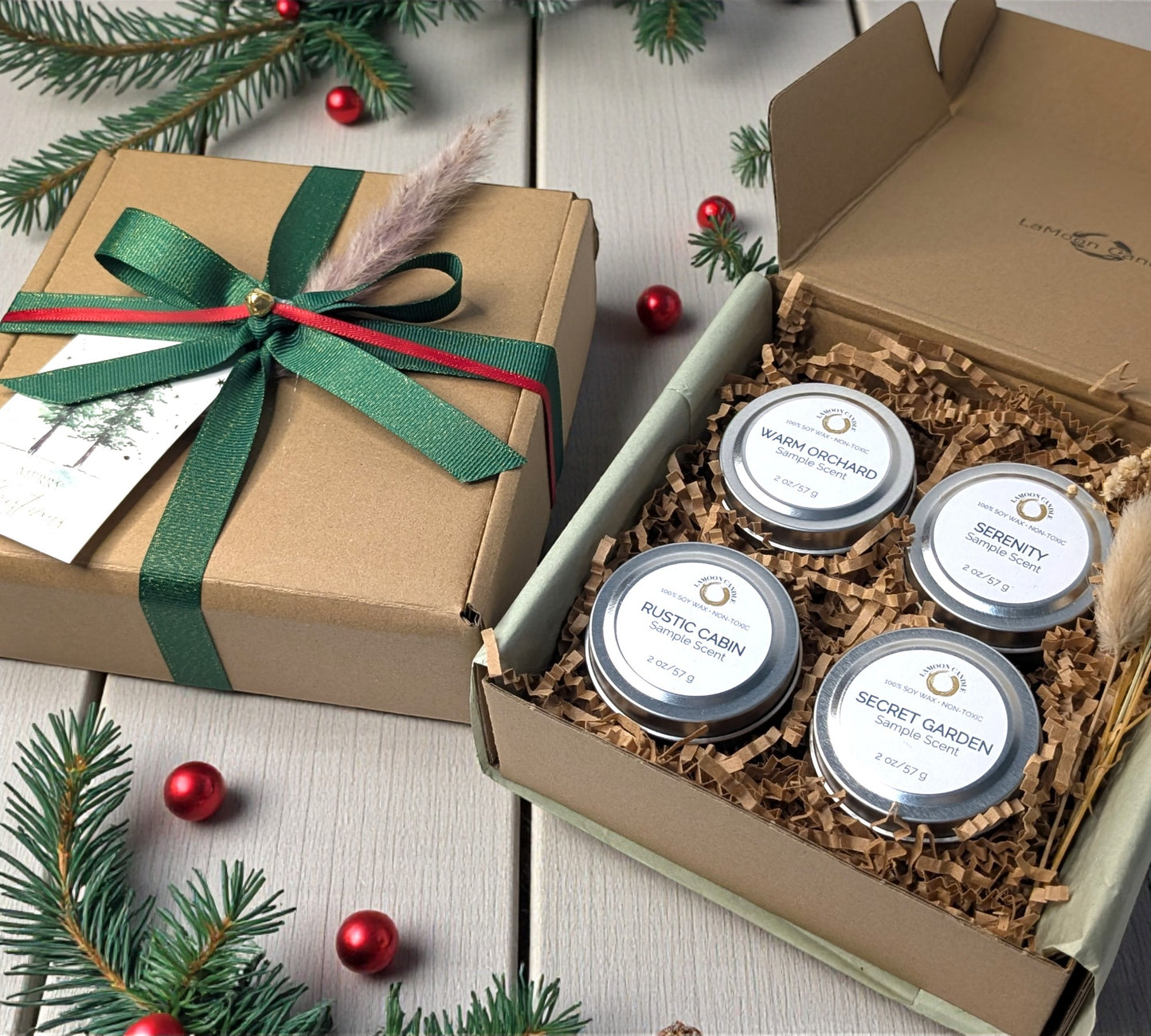 LaMoon Scent Discovery Kit - 4 Small Soy Wax Candles - LaMoon Candle