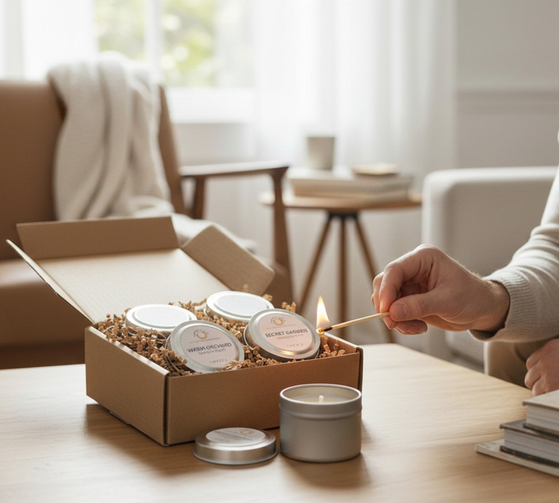 LaMoon Scent Discovery Kit - 4 Small Soy Wax Candles - LaMoon Candle