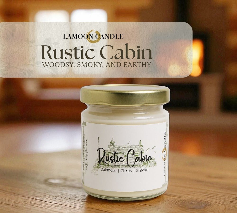 Rustic Cabin - Mini Luminary Soy Wax Candle - LaMoon Candle