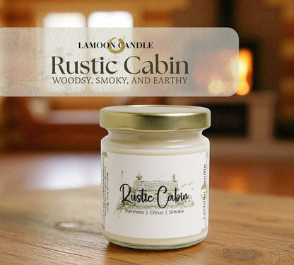 Rustic Cabin - Mini Luminary Soy Wax Candle - LaMoon Candle