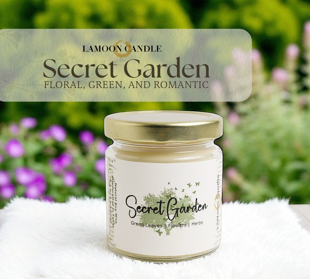Secret Garden - Mini Luminary Soy Wax Candle - LaMoon Candle