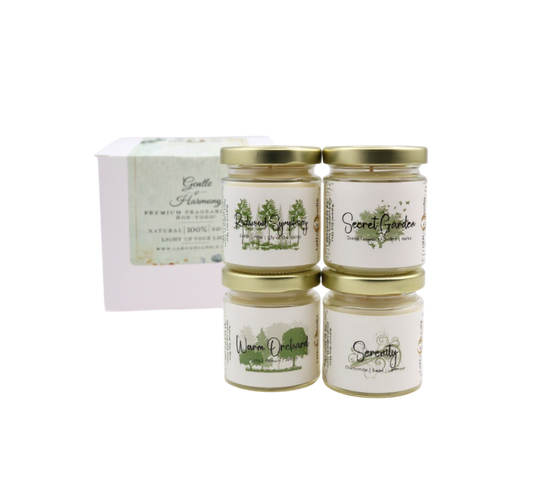 Sampler Flight - Mini Luminary Soy Wax Candle