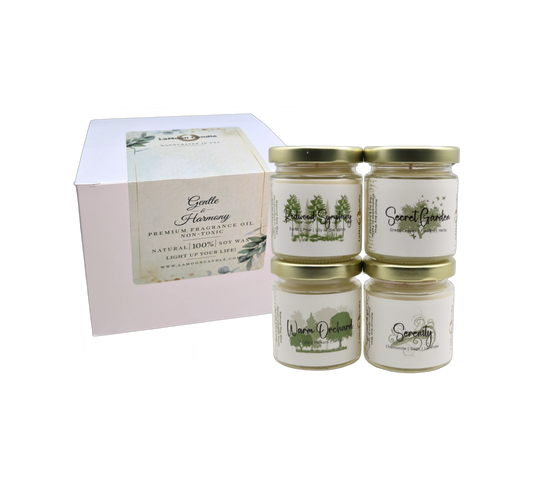 Sampler Flight - Mini Luminary Soy Wax Candle