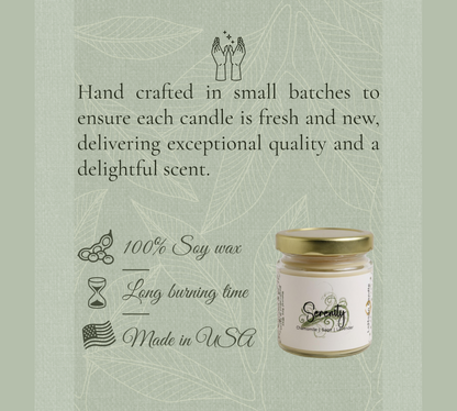 Serenity - Mini Luminary Soy Wax Candle