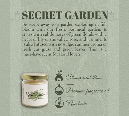 Secret Garden - Mini Luminary Soy Wax Candle