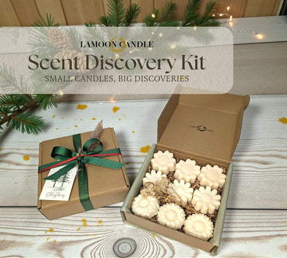 LaMoon Scent Discovery Kit - 9 flower shaped wax melts - LaMoon Candle