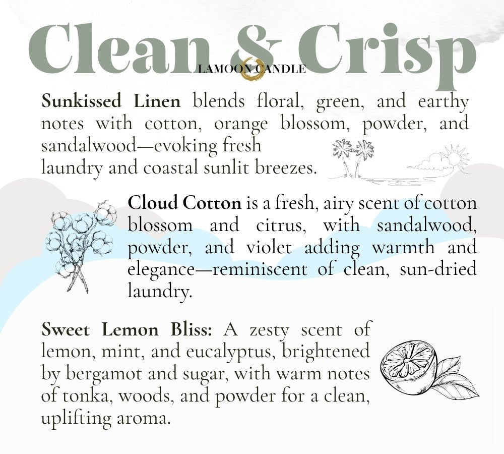 LaMoon Scent Discovery Kit - 9 flower shaped wax melts - LaMoon Candle