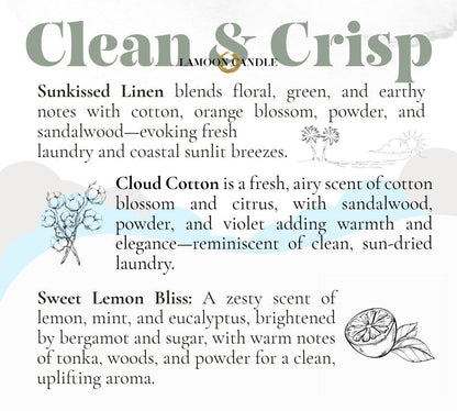 LaMoon Scent Discovery Kit - 9 flower shaped wax melts - LaMoon Candle