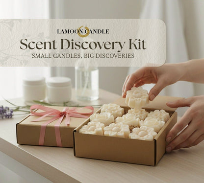 LaMoon Scent Discovery Kit - 9 flower shaped wax melts - LaMoon Candle