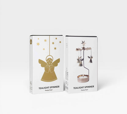 LaMoon Candle packaged Angel Chime rotary candle holder as a perfect small home decor gift idea