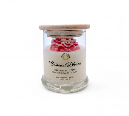 Botanical Blooms - Springtime Collection Medium Floral Soy Wax Candle
