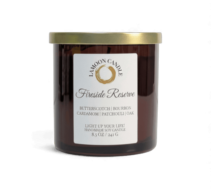 Fireside Reserve - Winter Collection Soy Wax Candle - LaMoon Candle
