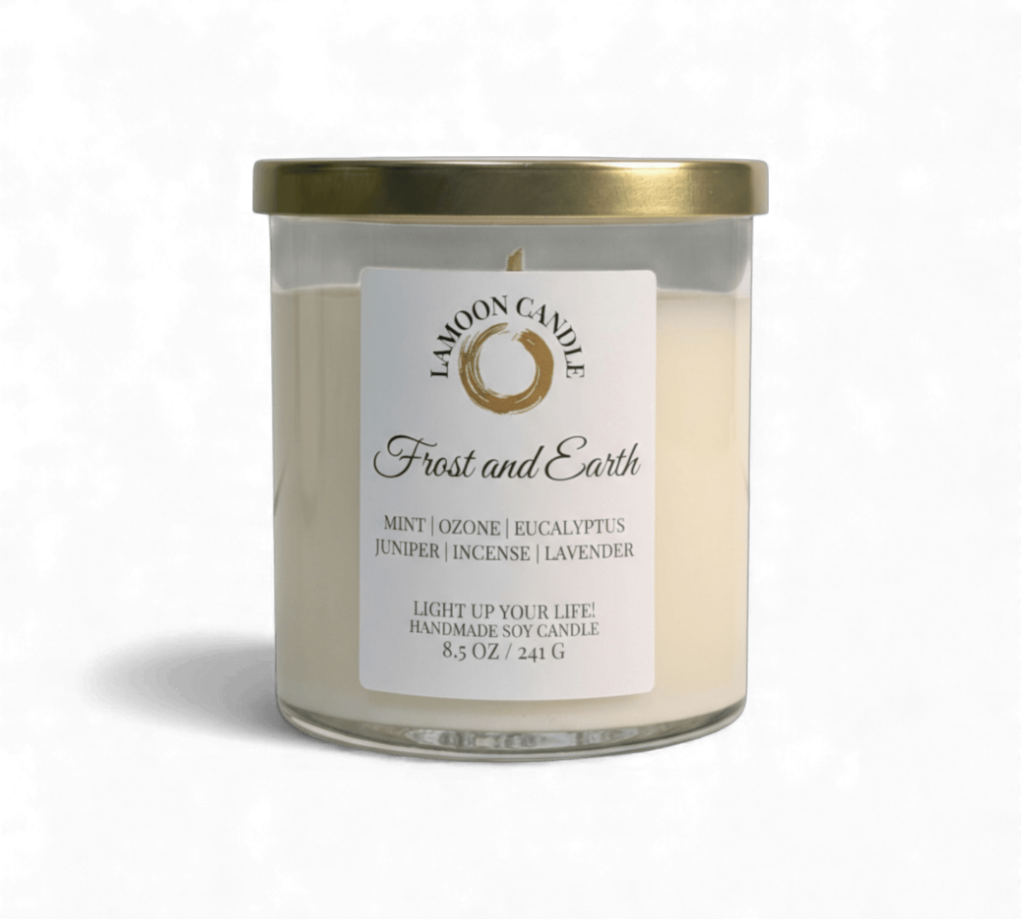 Frost and Earth - Winter Collection Soy Wax Candle - LaMoon Candle