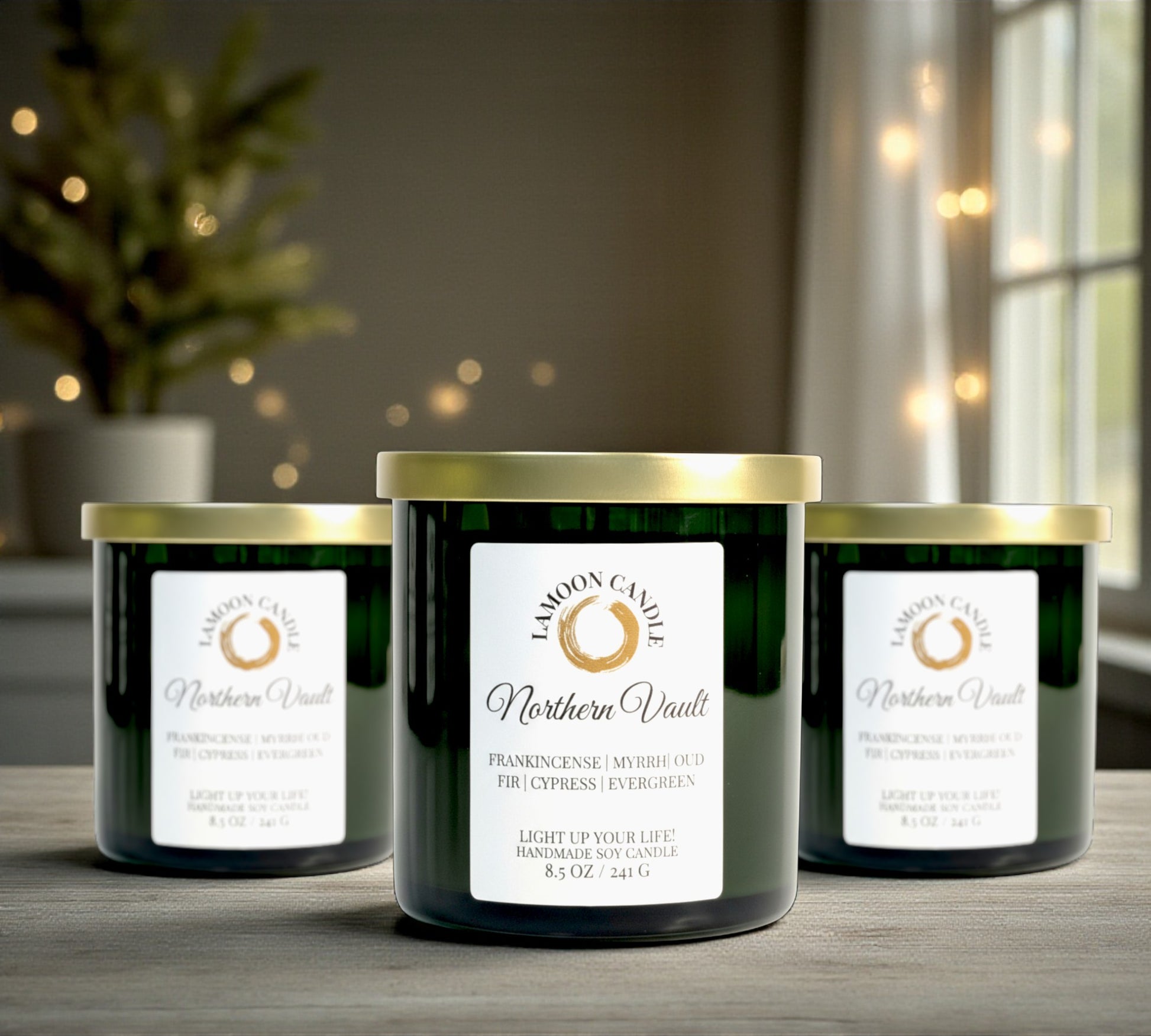 Northern Vault - Winter Collection Soy Wax Candle - LaMoon Candle