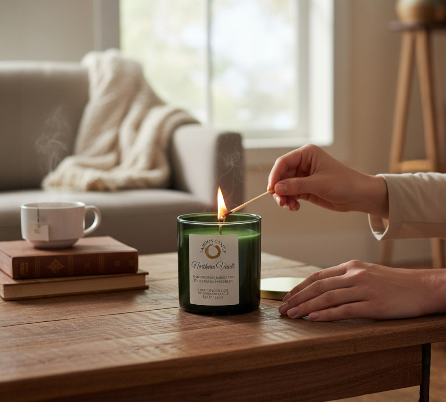 Northern Vault - Winter Collection Soy Wax Candle - LaMoon Candle