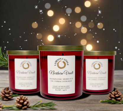 Northern Vault - Winter Collection Soy Wax Candle - LaMoon Candle