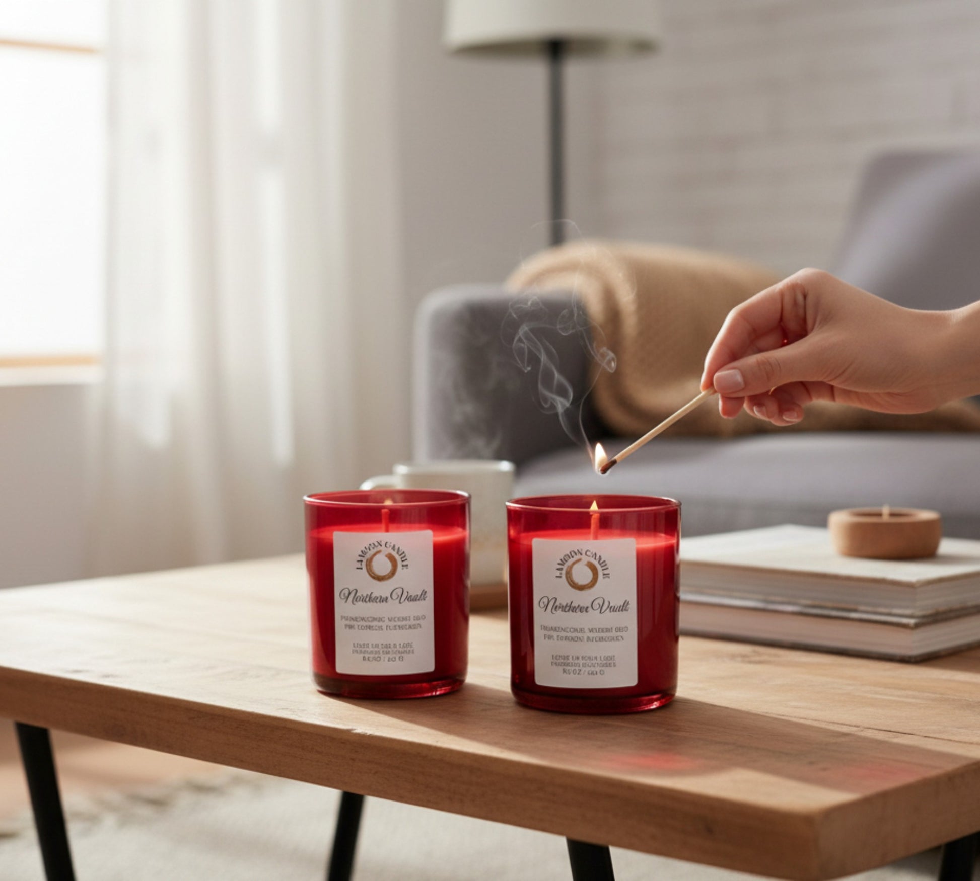 Northern Vault - Winter Collection Soy Wax Candle - LaMoon Candle