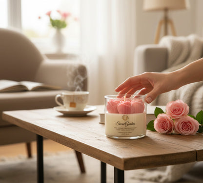 Secret Garden - Love and Light Collection Soy Wax Candle - LaMoon Candle