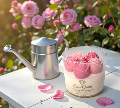 Secret Garden - Love and Light Collection Soy Wax Candle - LaMoon Candle