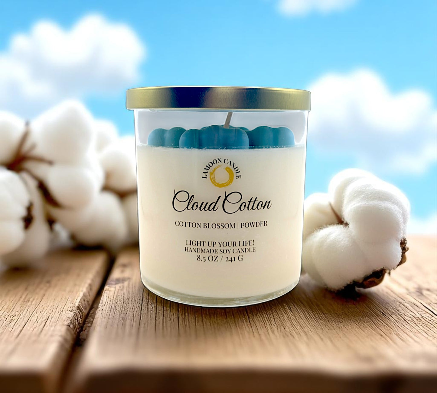 Cloud Cotton - Soy Wax Candle
