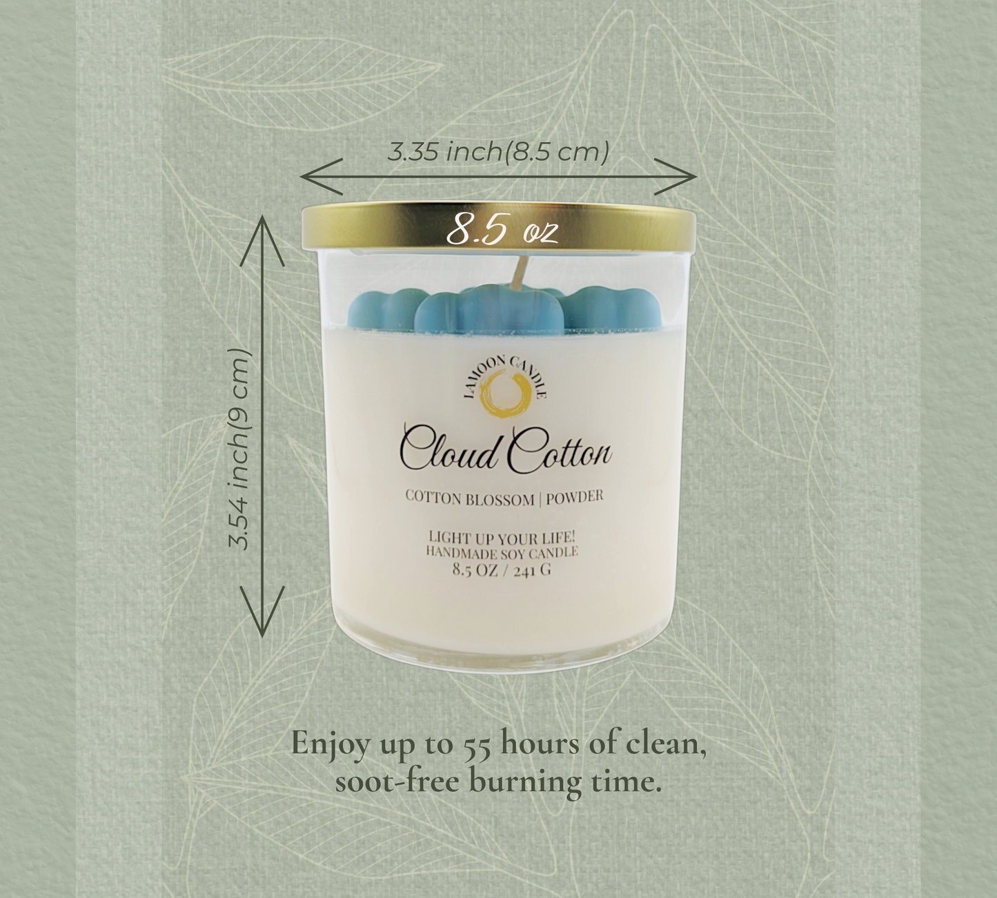 Cloud Cotton - Soy Wax Candle
