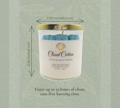 Cloud Cotton - Soy Wax Candle