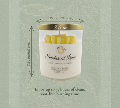Sunkissed Linen - Soy Wax Candle